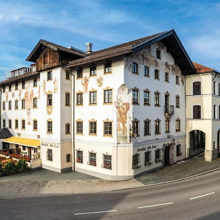 Hotel Gasthof Alte Post Holzkirchen Холцкирхен Екстериор снимка